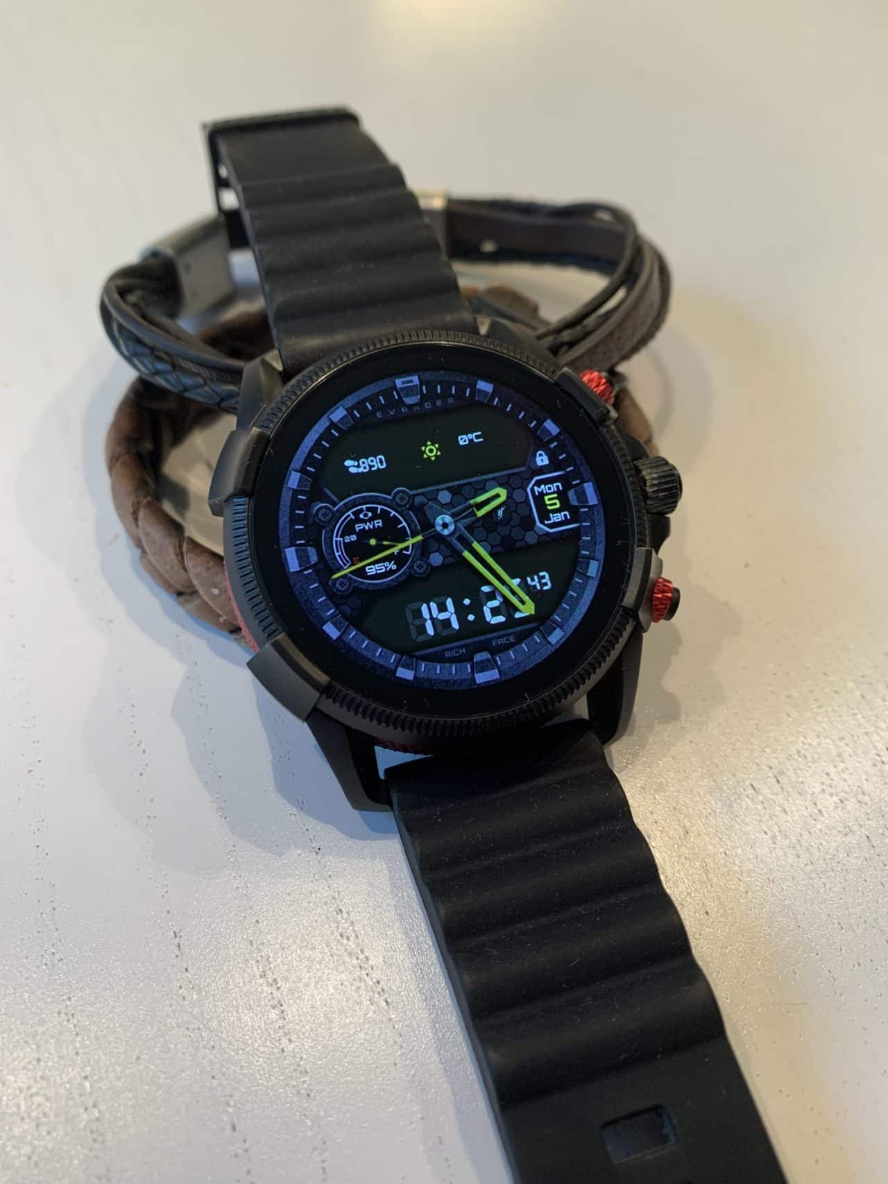 Black Diesel Smartwatch and Wrist Bands