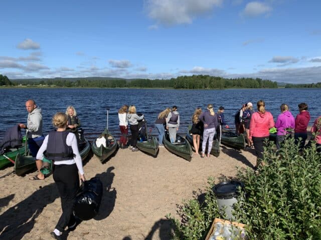 Outdoor Camp With Children And Teenagers