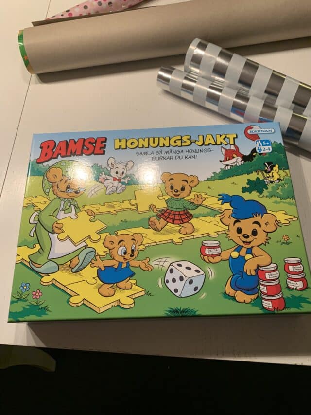 Bamse Cartoon Card Game For Kids