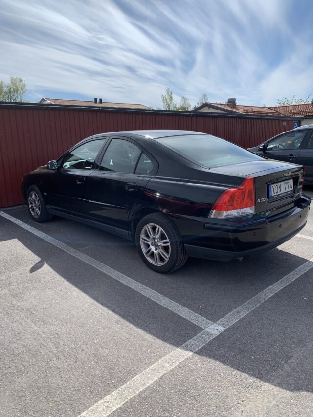 Volvo S60 Car In Parking Lot