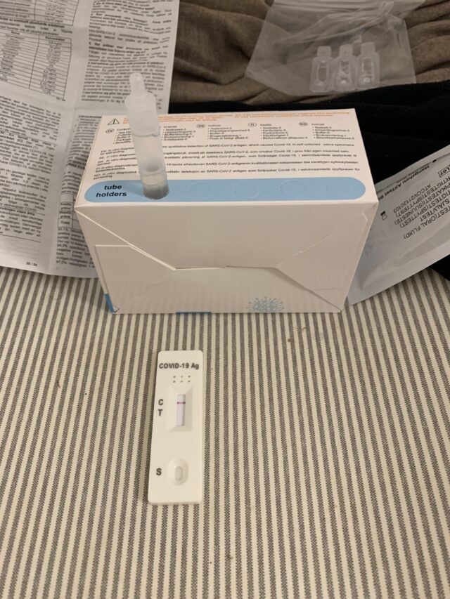 Covid-19 Test Kit With Instructions