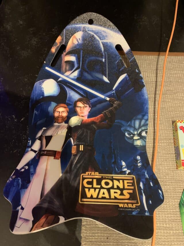 Star Wars Clone Wars Snow Slider Toy