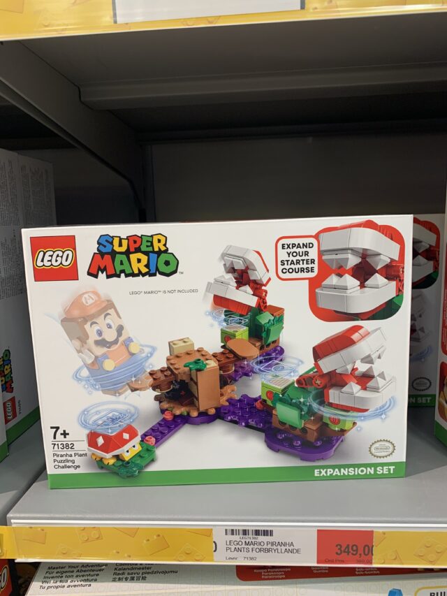 Super Mario Interactive Lego Set In Store
